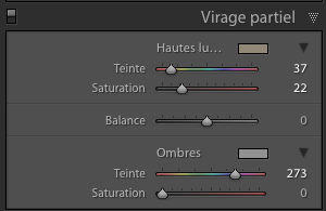 virage partiel