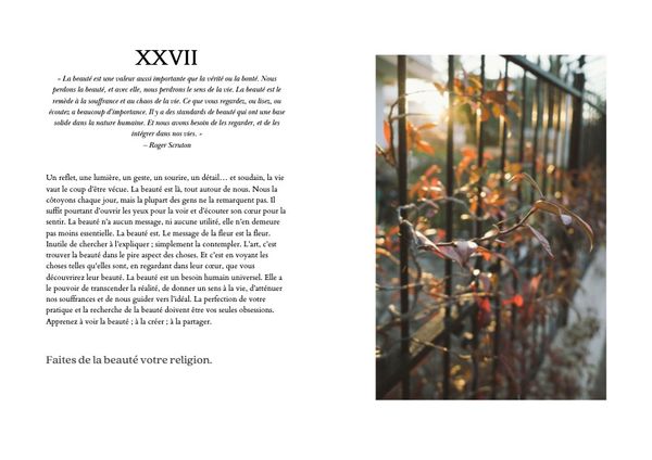 Faites de la beauté votre religion