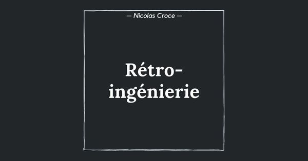 Rétro-ingénierie