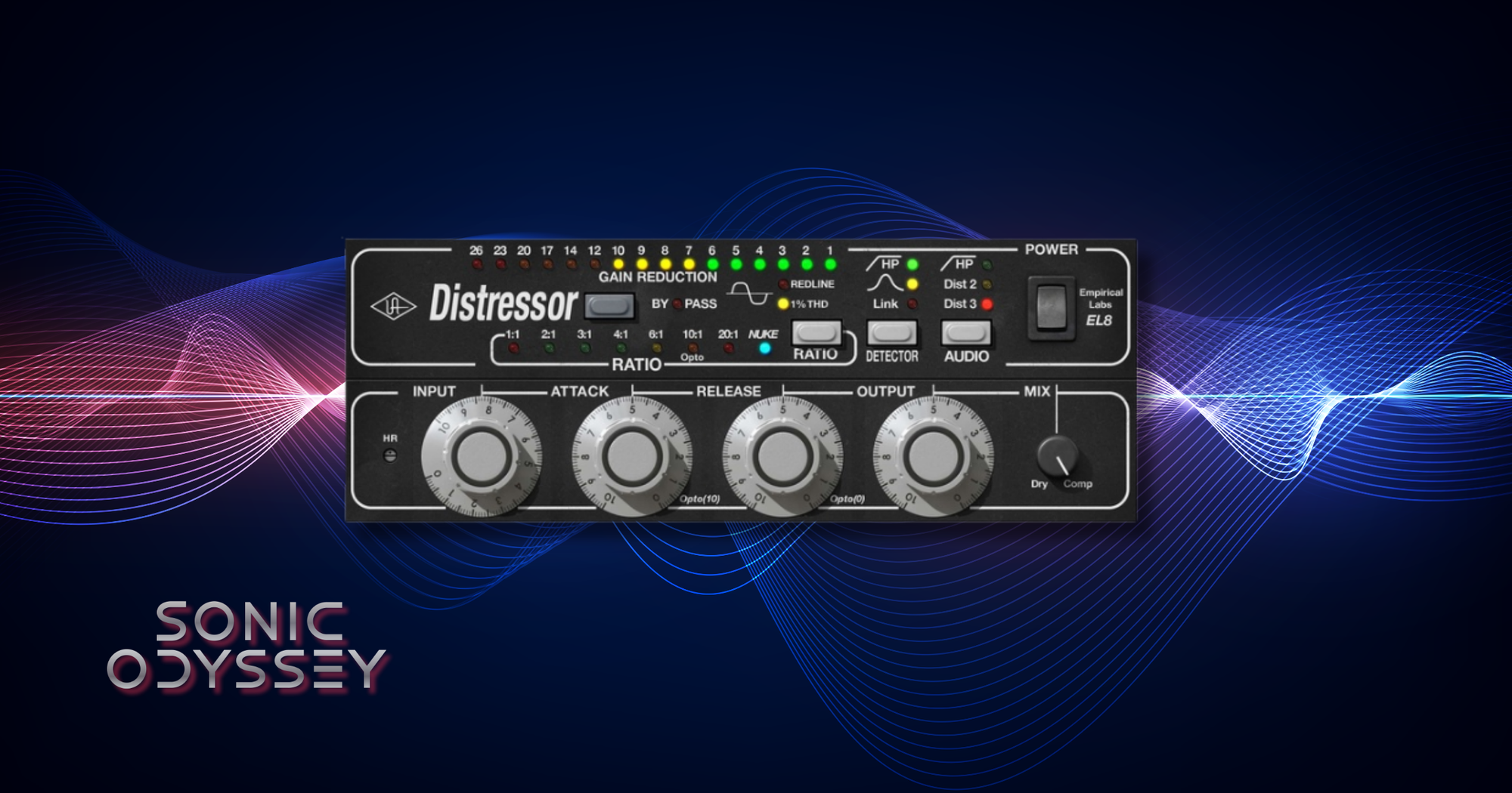 empirical labs el8 distressor compressor plugin aggressive compression