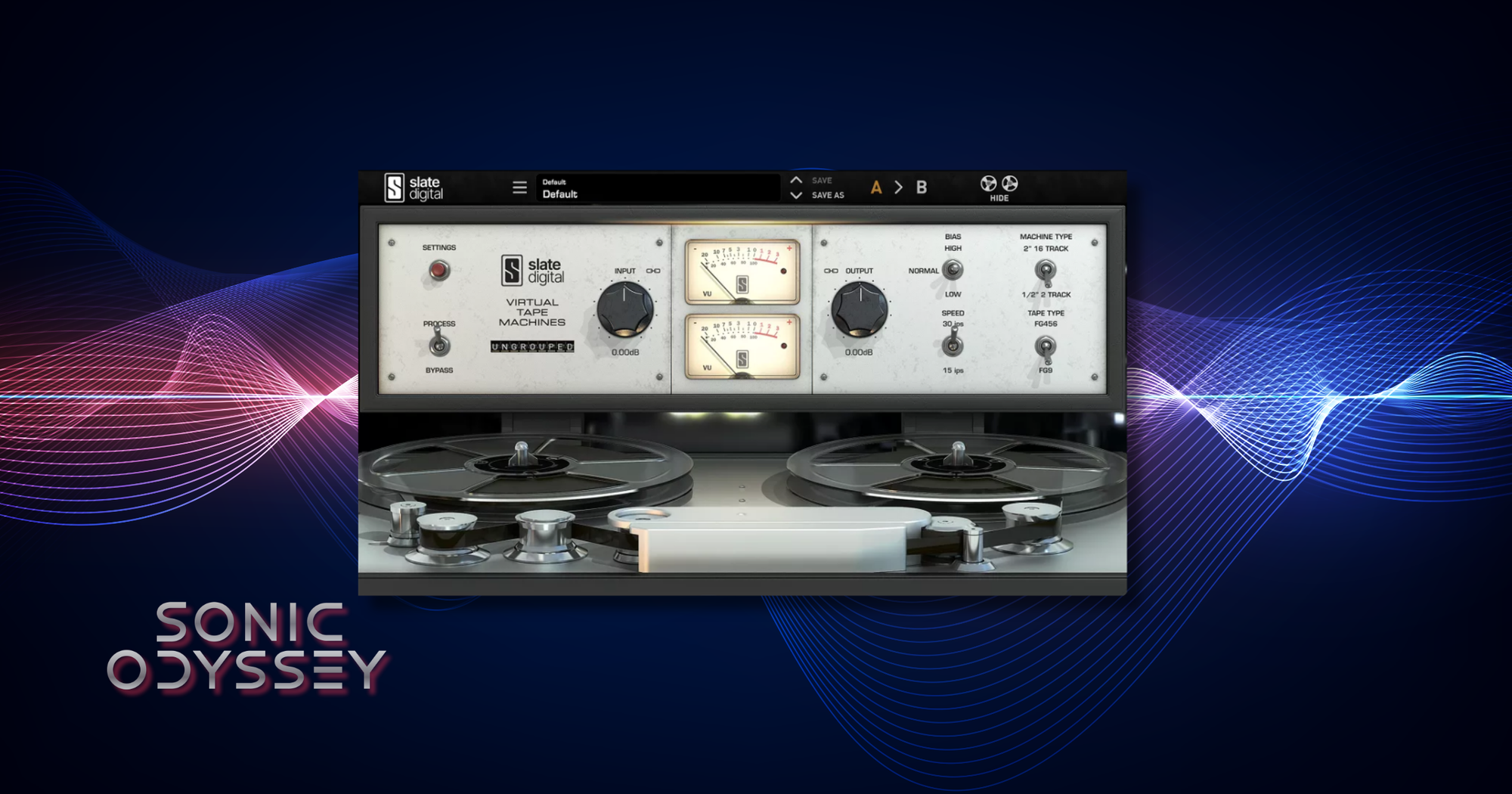 slate virtual tape machine plugin analog tape saturation mixing mastering