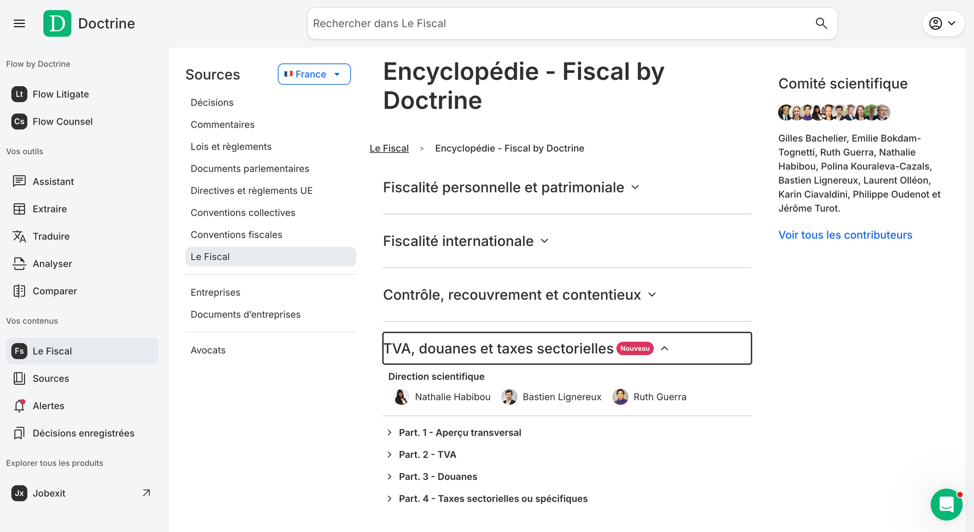 Fiscal Doctrine fiscalité TVA