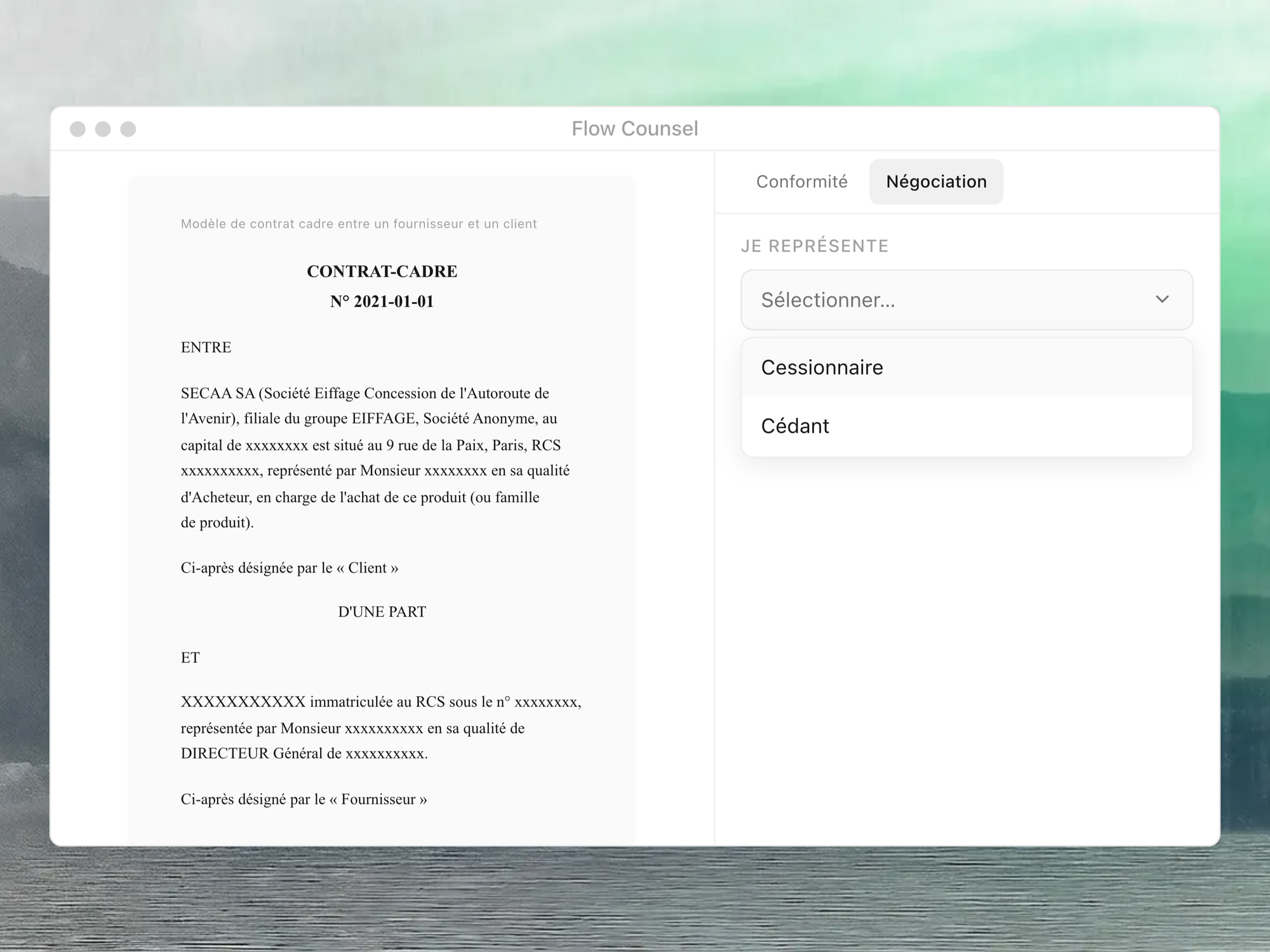 Negocier contrat Doctrine