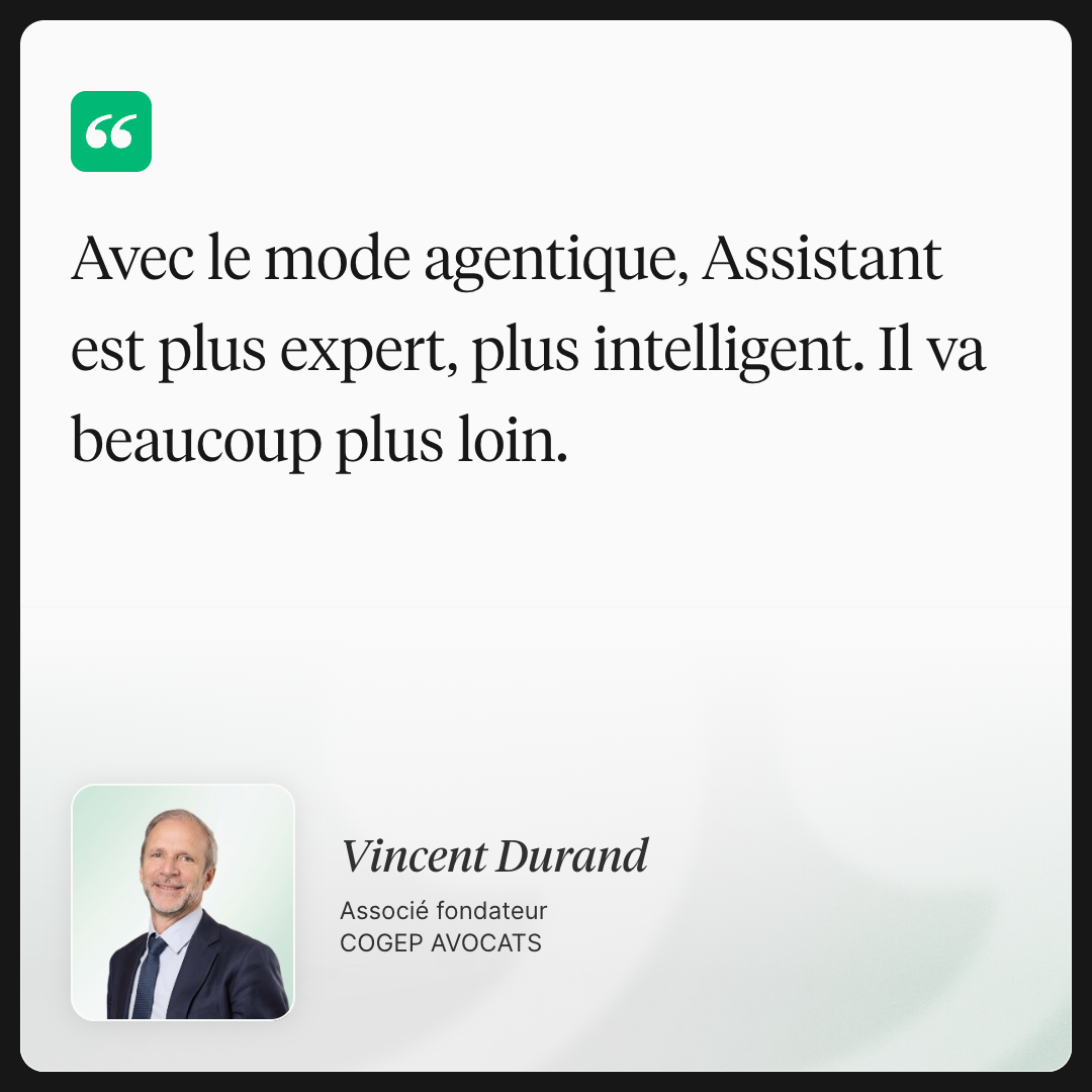 avis client assistant IA