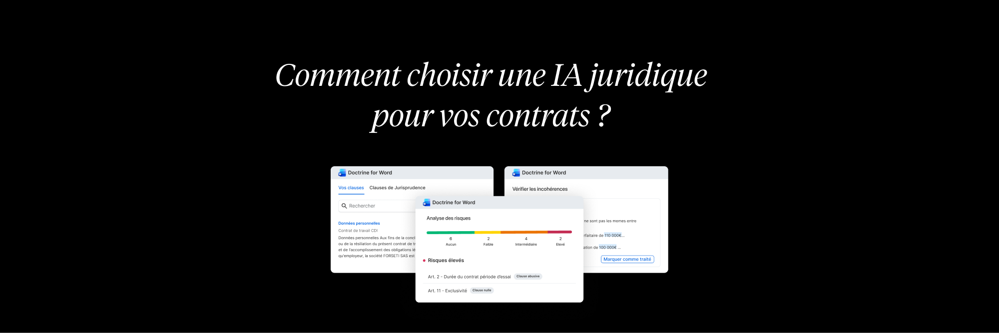 Comment choisir une IA juridique pour vos contrats ?