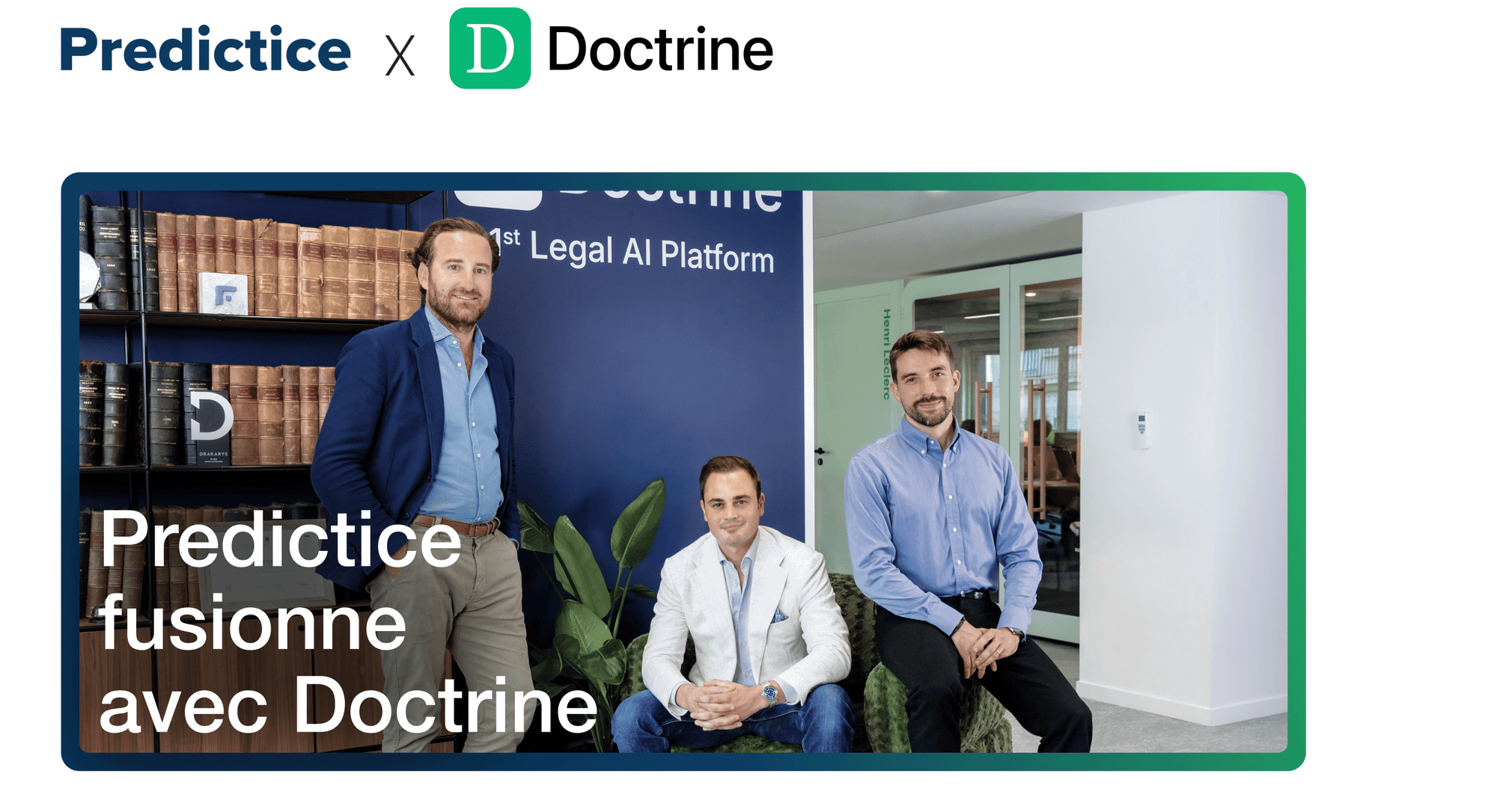 Doctrine et Predictice : un rapprochement au service des professionnels du droit
