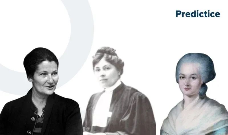 Dossier : les grandes figures féminines du droit français