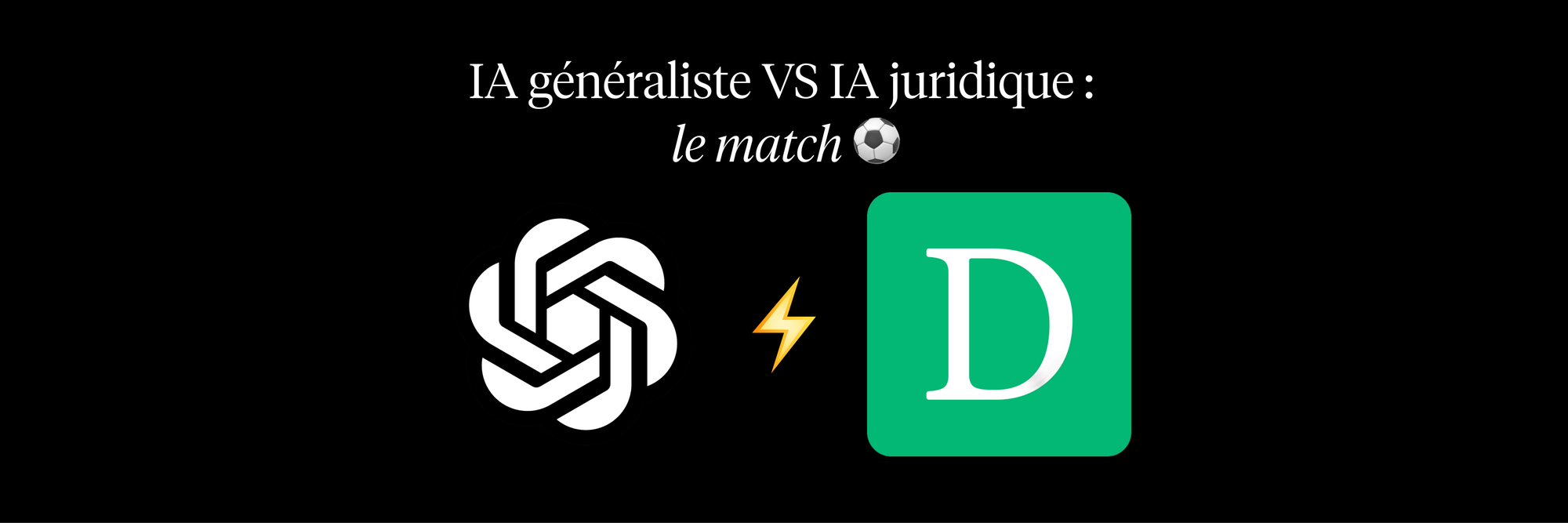 ChatGPT juridique : pourquoi l’IA généraliste ne remplace pas une vraie IA juridique ?