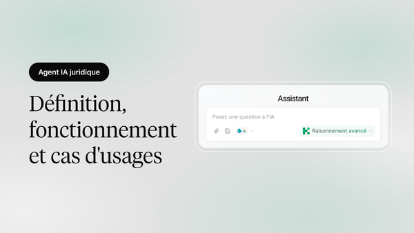 Agent IA juridique : définition, fonctionnement et cas d'usage