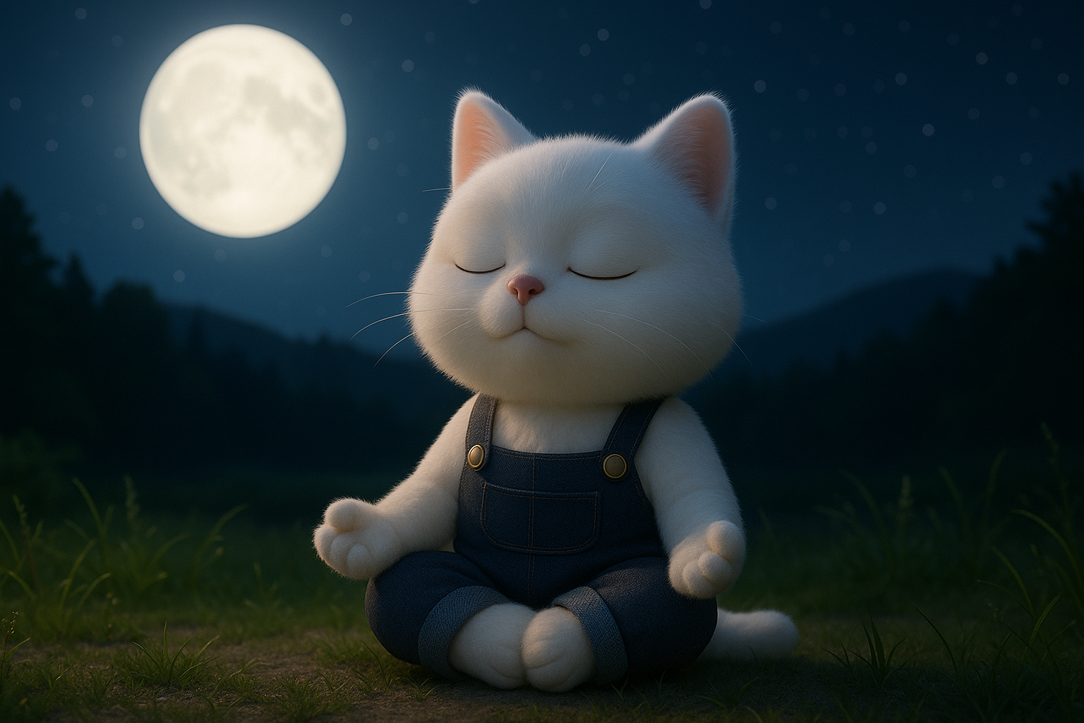 Moonlit Stillness: Find Quiet Where the Light Softly Rests