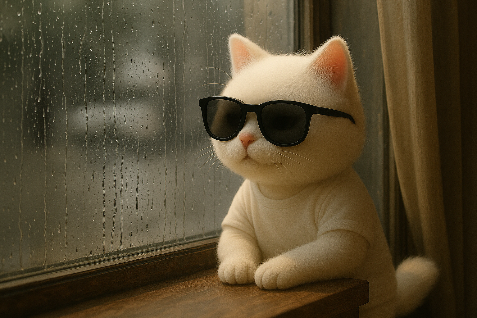 Let the rain speak what your heart cannot say.