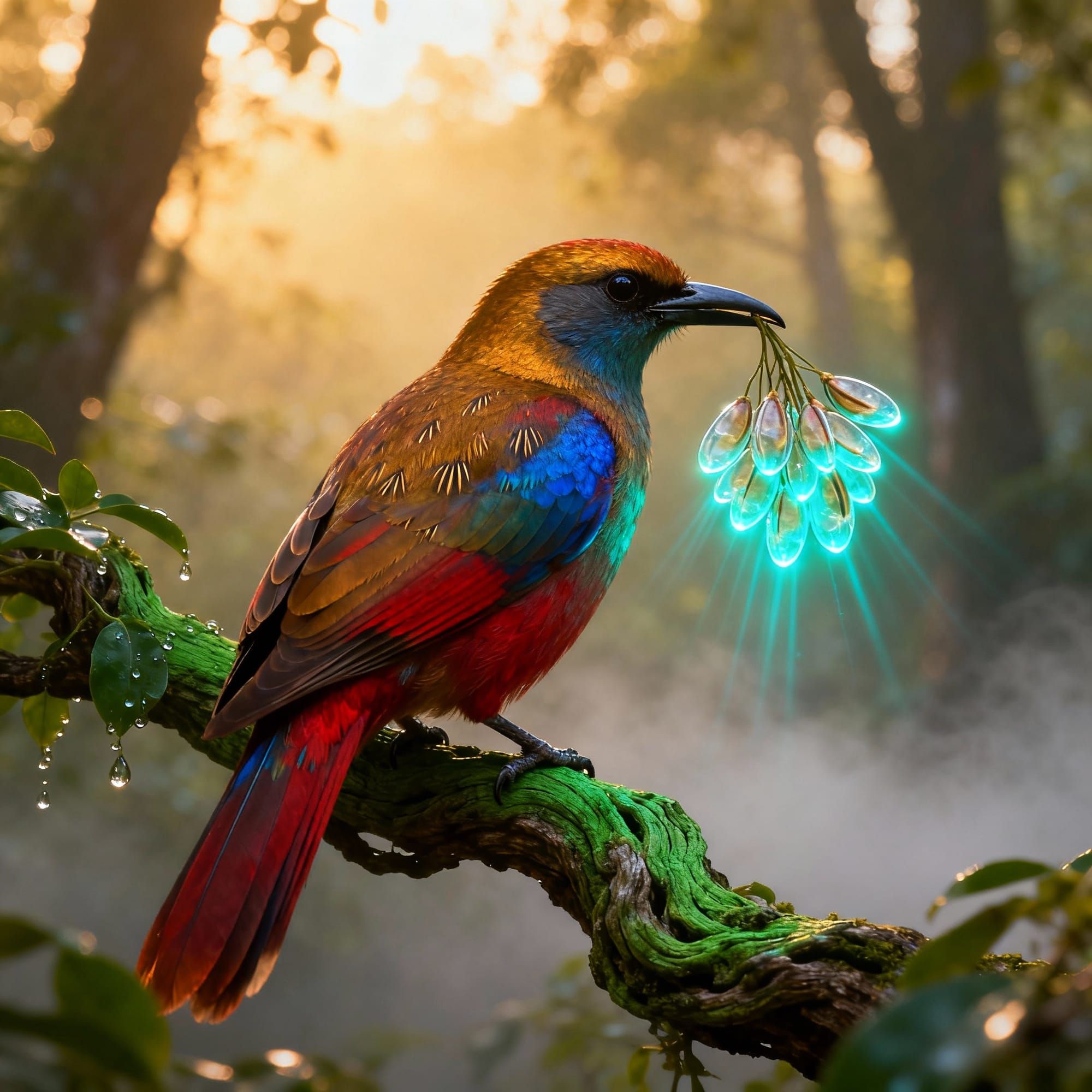 Ascendant Bird of Longevity — The Seed of Sustainable Hope: Cultivating a Lifelong Light Within