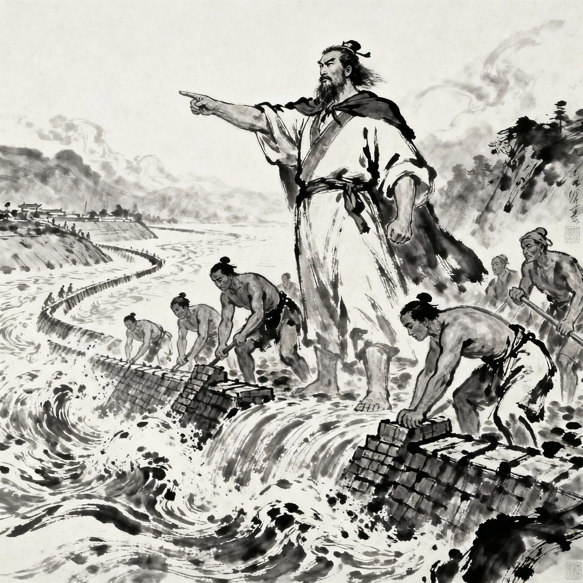 Yu the Great’s Flood‑Taming — The Art of Persistence When Facing Difficulties