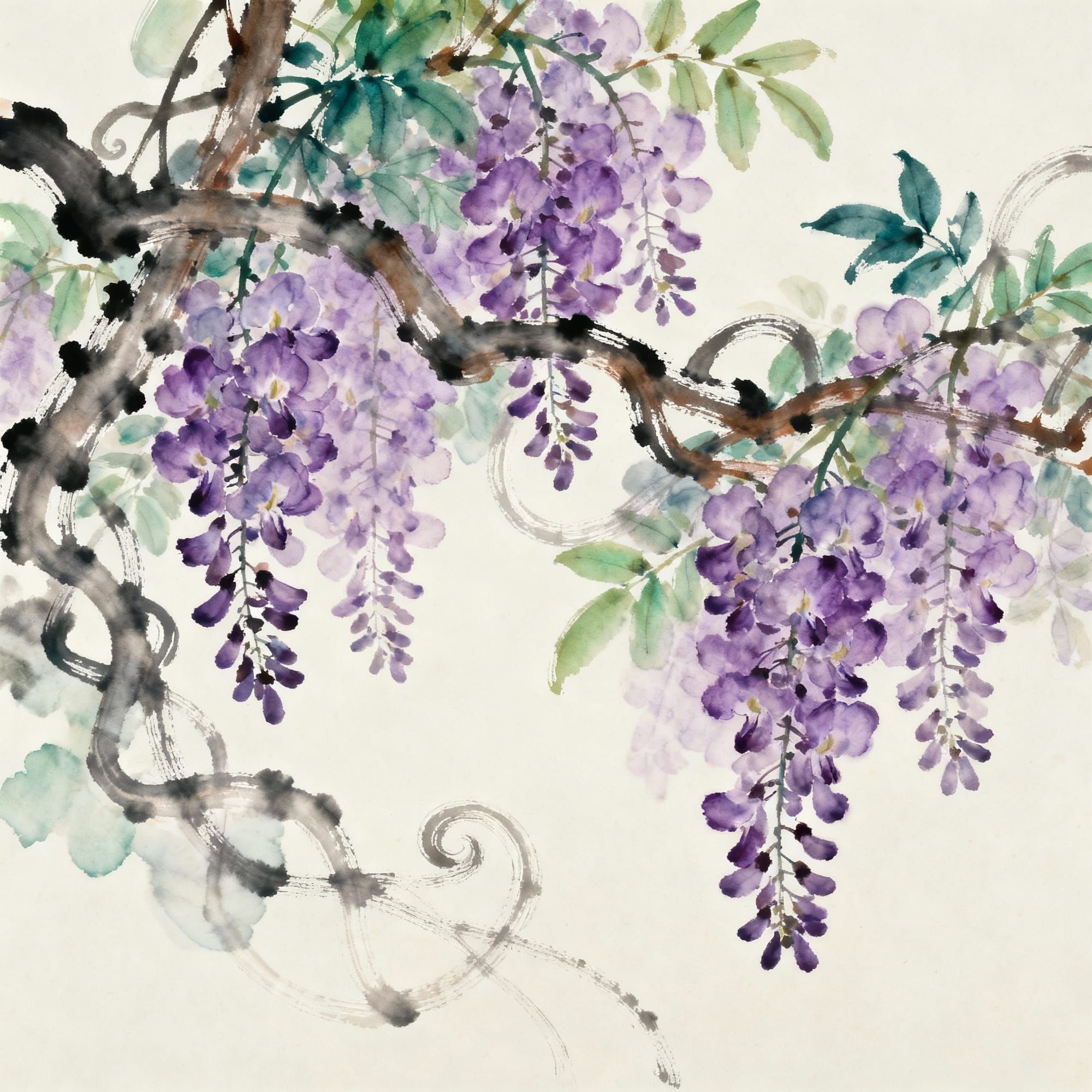 Wisteria Vine’s Embrace — Gentle Self‑Care in the Waiting Season