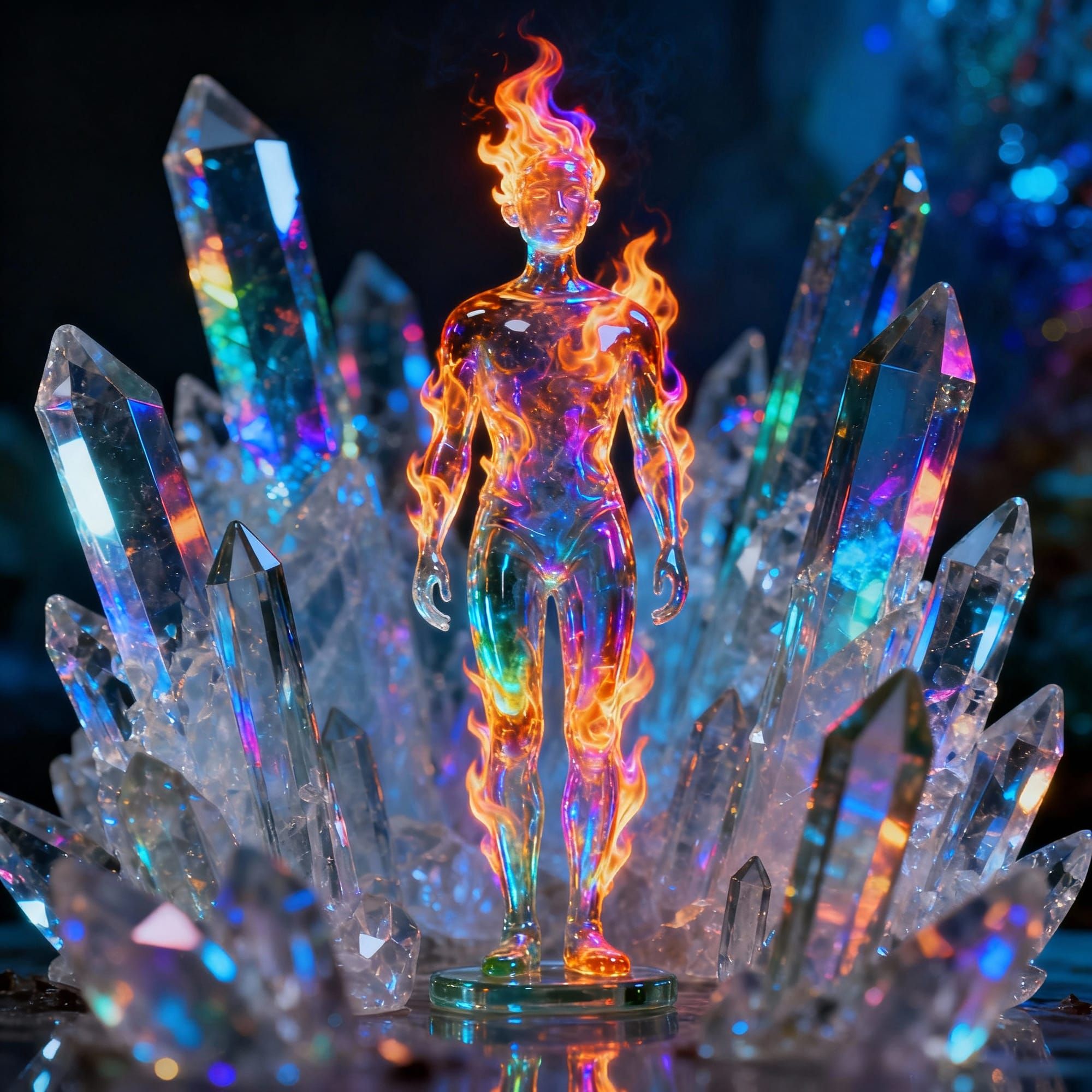 Liuli Glass – Embracing Change & A Multi‑Dimensional Life: Like the crystalline glaze, you reveal many facets