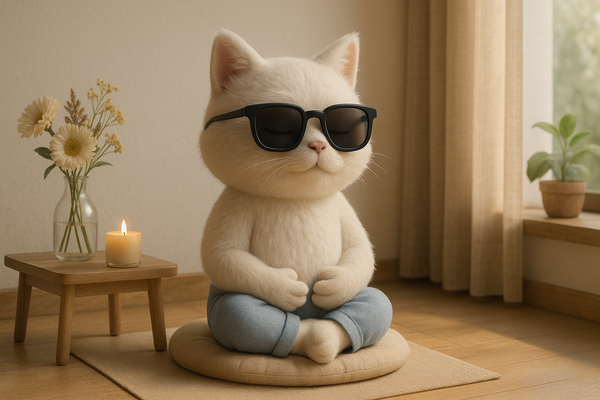 Stillness Is a Skill: Starting Meditation with Scent, Sound, and Self-Kindness