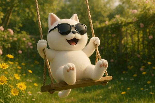 Garden Swing: A Moment to Revisit Childhood