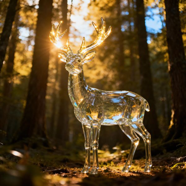 The Guiding Deer — Finding Your Path: When Life Overwhelms You with Options, Let the Silent Footprints Point the Way