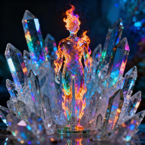 Liuli Glass – Embracing Change & A Multi‑Dimensional Life: Like the crystalline glaze, you reveal many facets