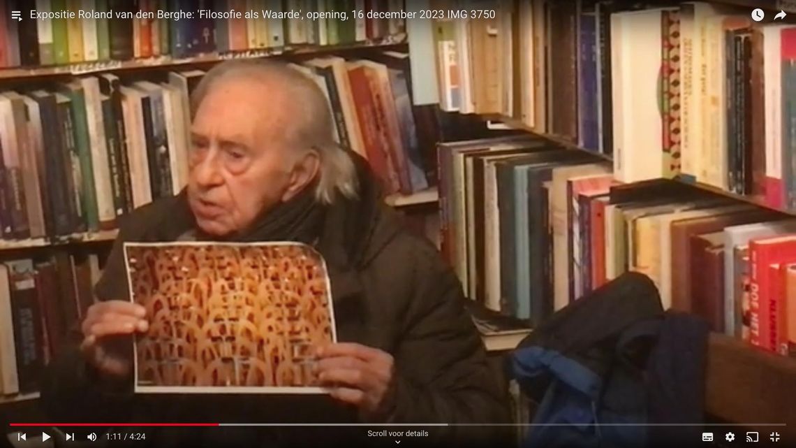 OPENING - Expositie Roland van den Berghe: 'Filosofie als Waarde', 16 december 2023