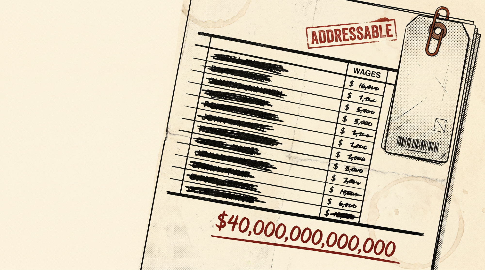 The Forty-Trillion-Dollar Headcount