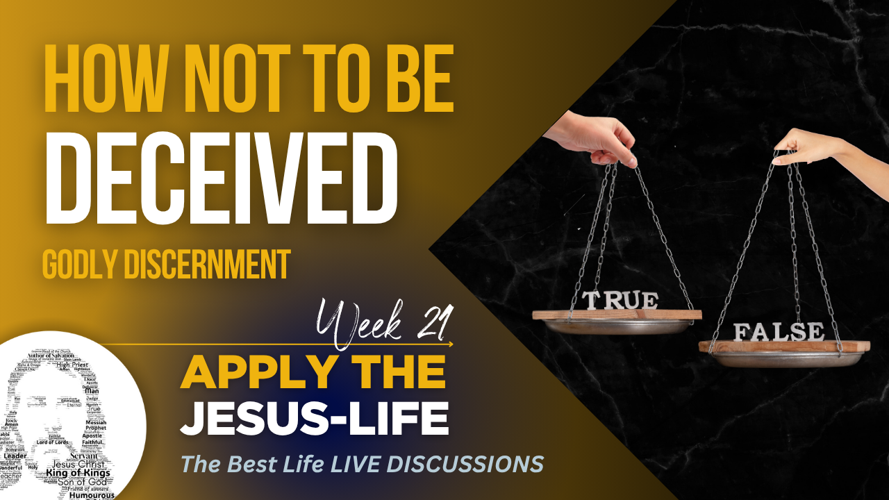 How Not to Be Deceived