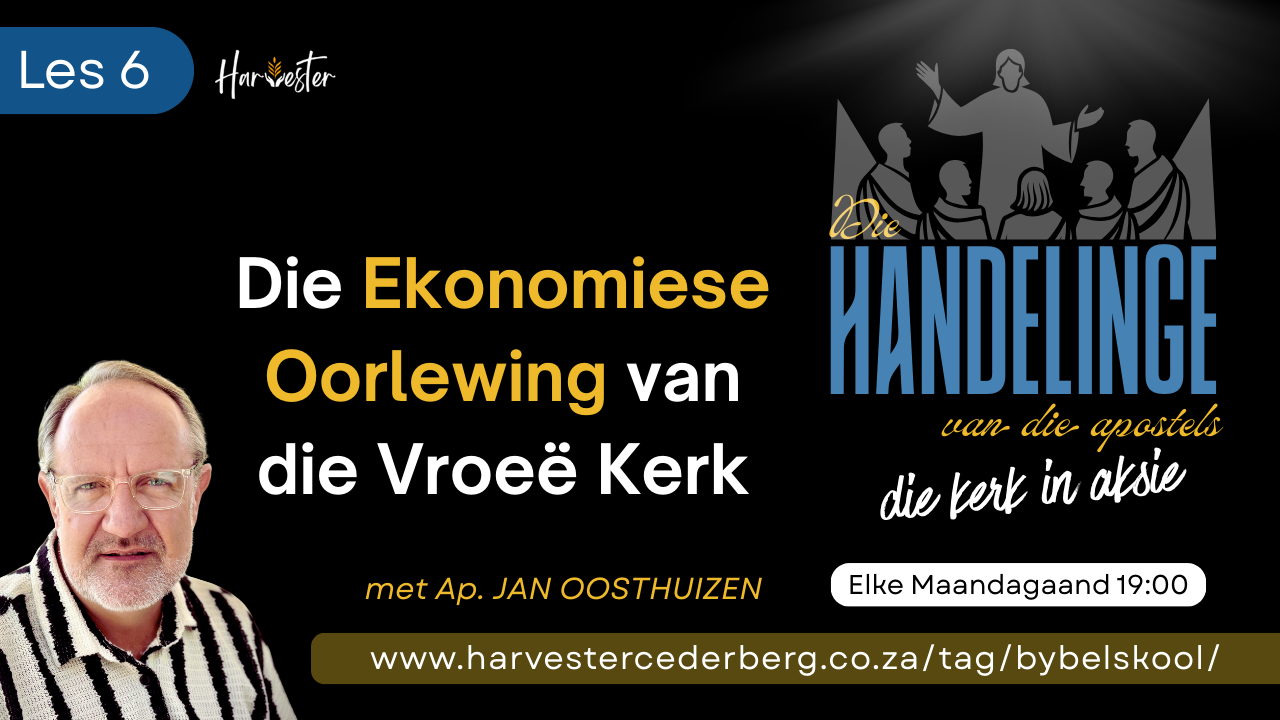 Die Ekonomiese Oorlewing van die Vroeë Kerk