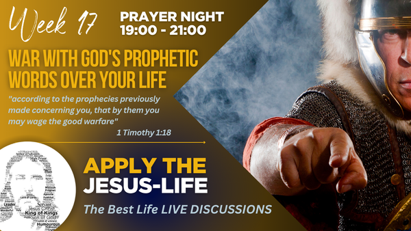 Waging war in prayer with your prophecies