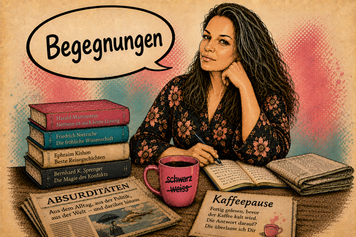 Kaffeepause - Thema Begegnungen - Natalies Diary