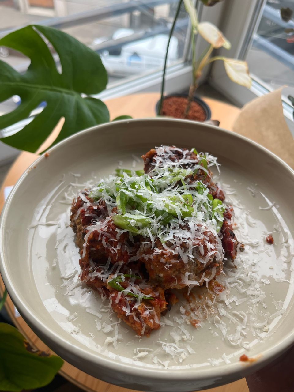 Klößchen a la Parmigiana