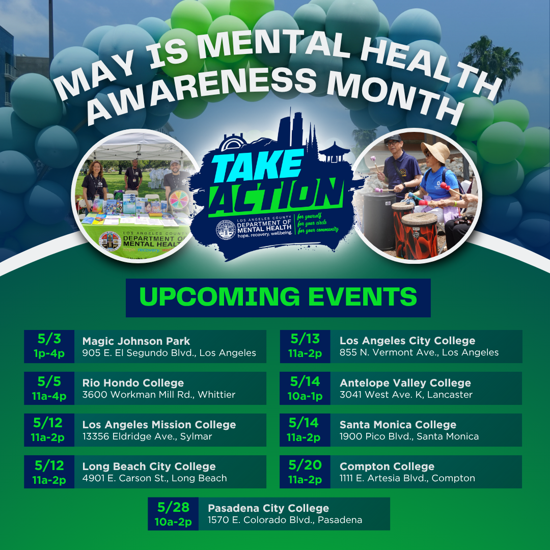 LA County Department of Mental Health Launches Month-Long Mental Health Awareness Campaign