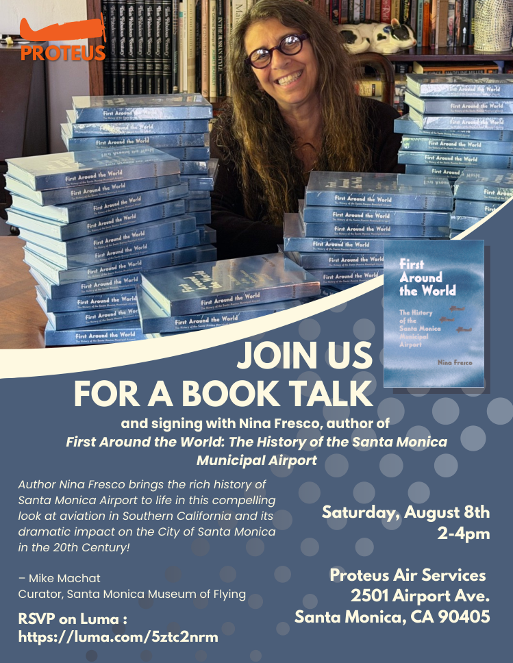 Author Nina Fresco to discuss Santa Monica Airport history at book talk