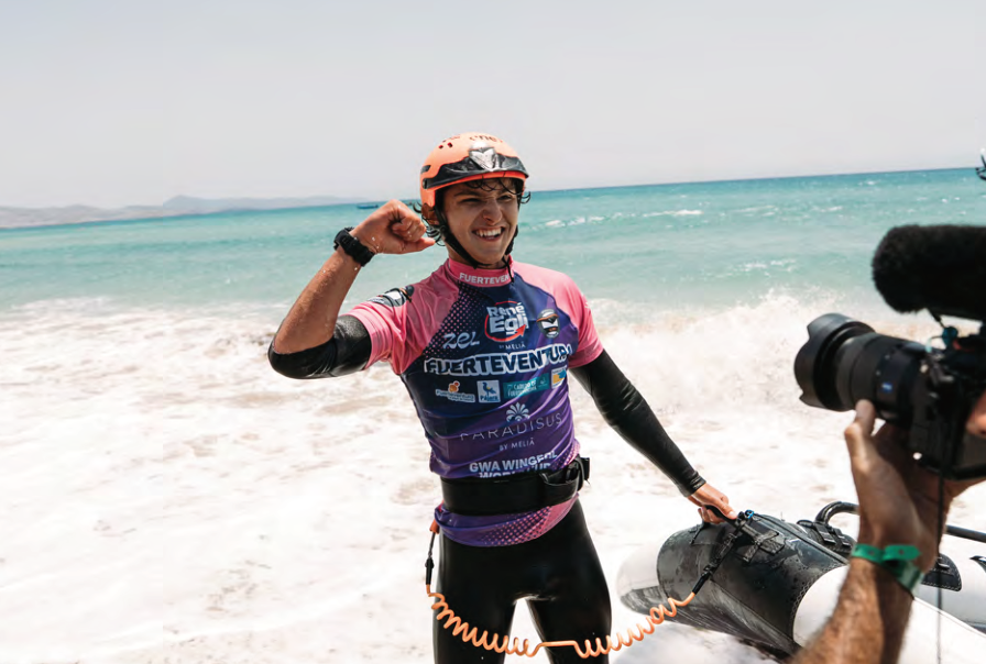 Santa Monica teen lands career-best finish on world wingfoil tour