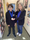 Steven Hernandez, John Adams Middle School student, with Marian Huhn Memorial Award certificate and medal from California Junior Scholarship Federation