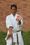 Shihan Vassie Naidoo teaching karate class at Goju-Ryu Sewai-Kai Karate studio in Santa Monica, California