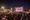 Santa Monica Pier at dusk decorated for Locals' Night Dogtown 50th anniversary celebration with Z-Boys event signage