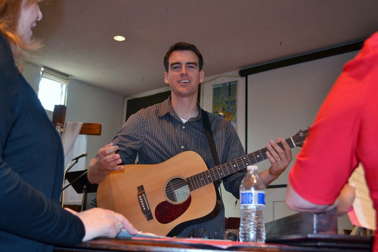 New guy on the scene: Scott Savage is the new pastor at the Church of the Nazarene. He joins a long line of pastors that have worked at the congregation for more than 100 years. (Matthew Hall matt@www.smdp.com)