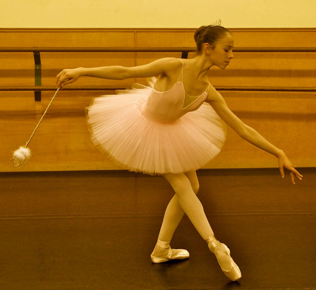 IN THE ACT: Anya Fitzpatrick as the Sugar Plum Fairy. She will be performing this weekend in the American Ballet Theatre's production of 'Le Corsaire' at the Dorothy Chandler Pavilion in Downtown Los Angeles. (Photo courtesy Davidson & Choy Publicity)