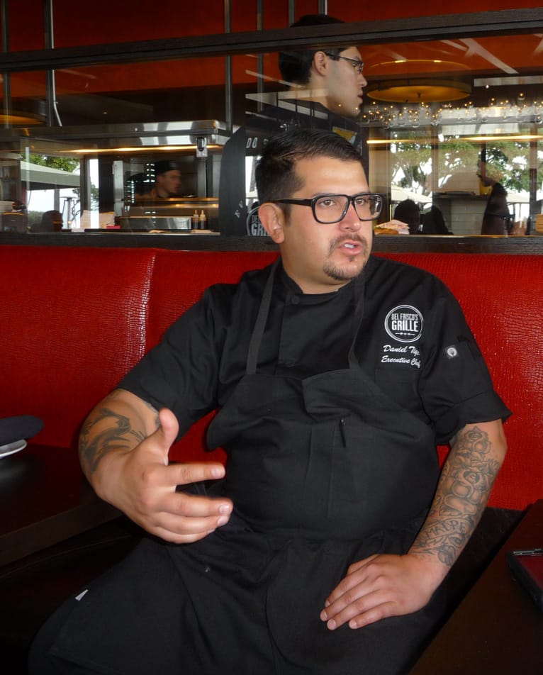 Del Frisco's Grille Executive Chef Daniel Tiger talks about the Ocean Avenue restaurant's concept and its committment to freshness and fun. (Photos by Ashley Archibald ashley@www.smdp.com)