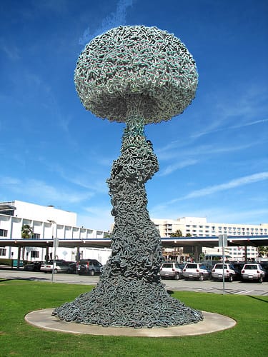 The Arts Commission on Thursday voted against spending taxpayer money to save 'Chain Reaction.' (File photo.)