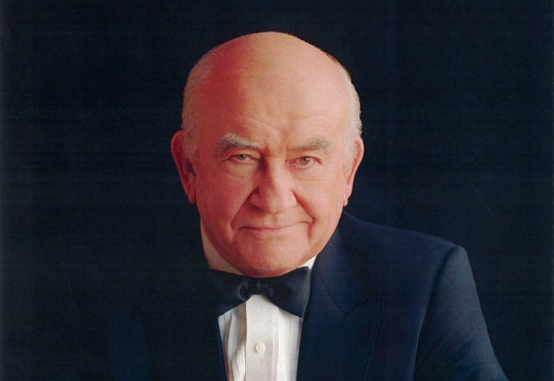 Lovable curmudgeon: Ed Asner appears Sunday night at the Road Theatre. (Photo courtesy Quince Productions)