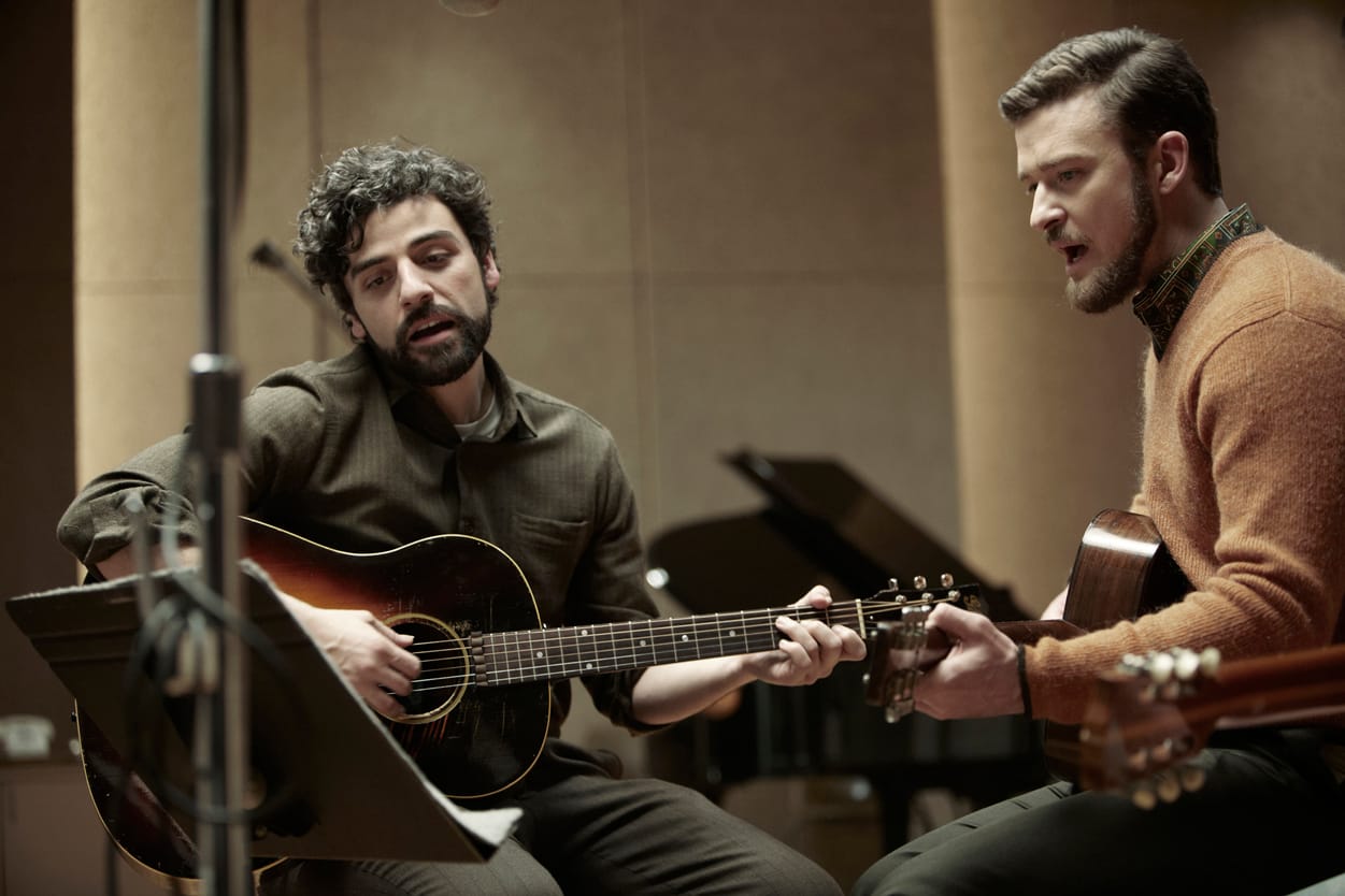 STARS: Oscar Isaac and Justin Timberlake star in the Coen brothers' 'Inside Llewyn Davis.'  (Photo courtesy Alison Rosa)