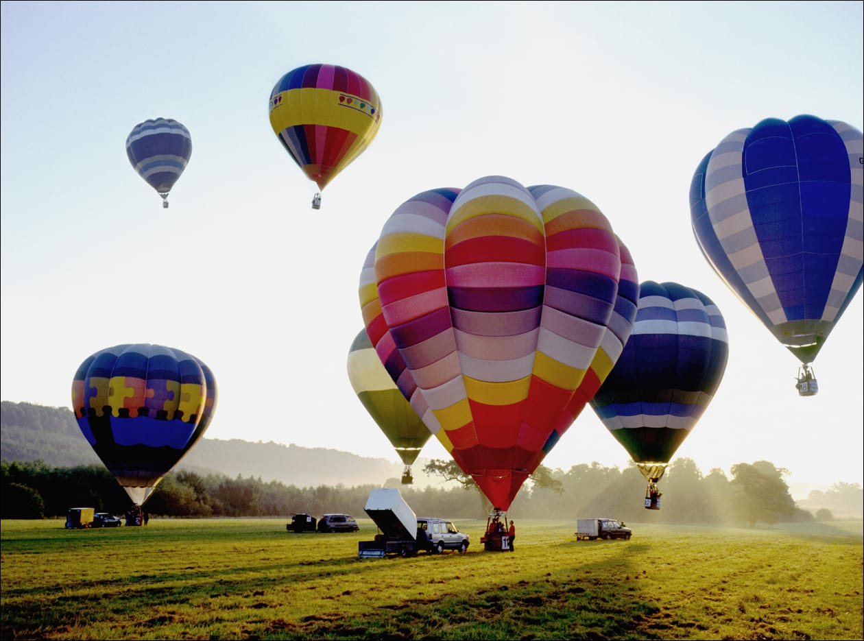 COSTS BEING DEFLATED: A new state law will make it less expensive to get insurance for hot air balloon businesses.