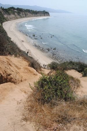A new app on accessing Malibu beaches like this one has its drawbacks. (Alexis Driggs editor@www.smdp.com)