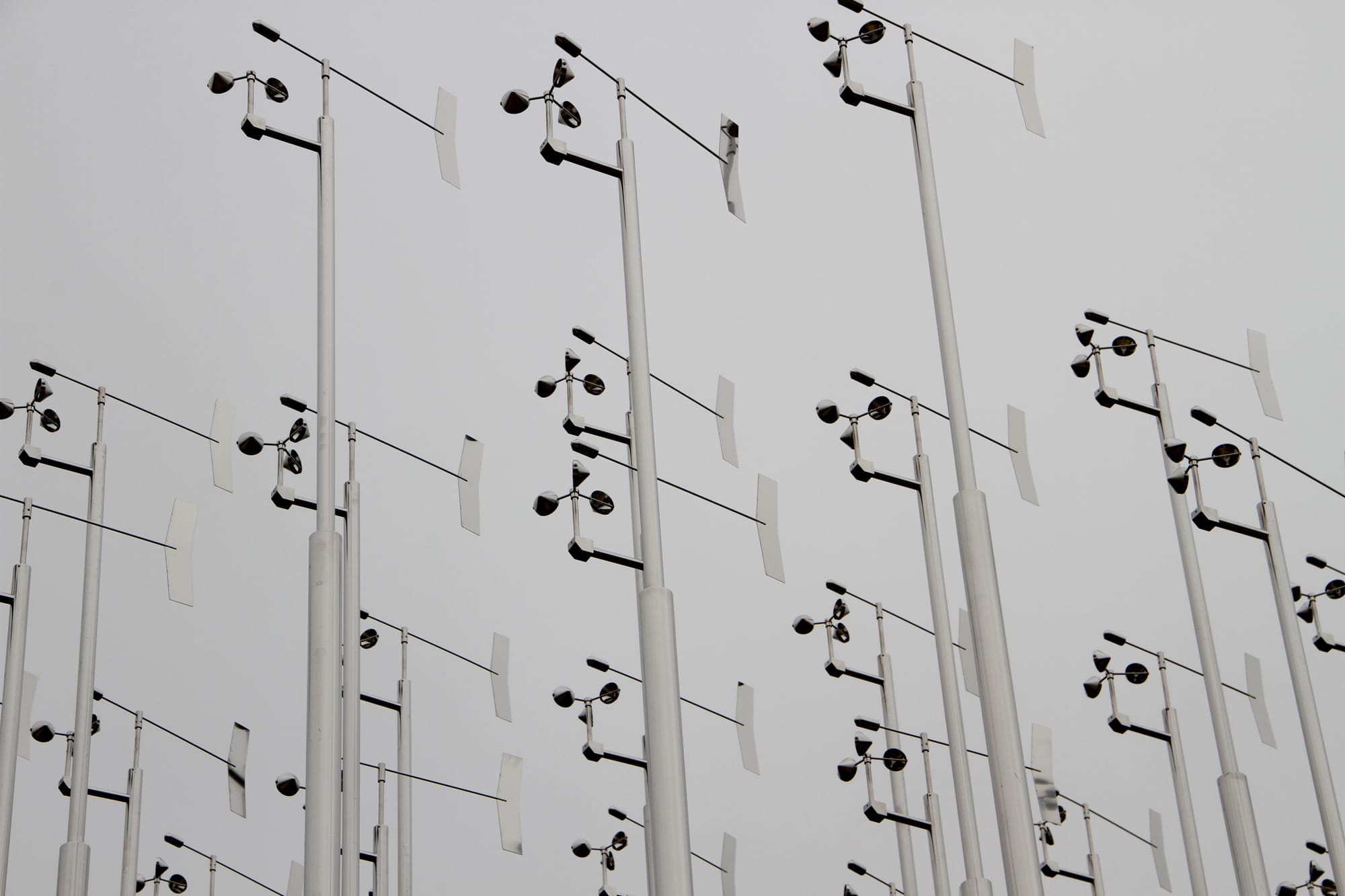 'Weather Field No. 1' designed by artist I√±igo Manglano-Ovalle. 