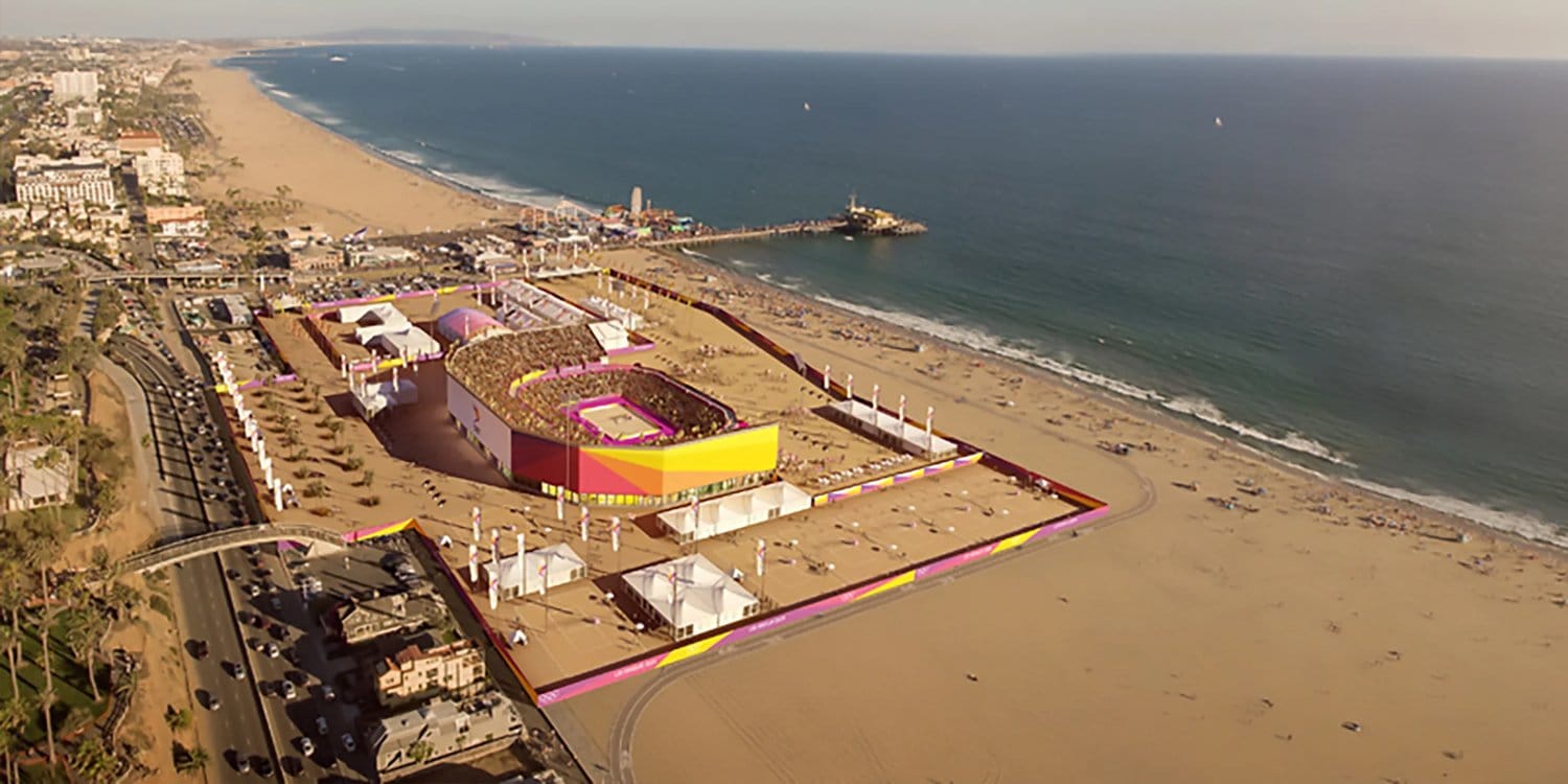 Santa Monica will not host the 2028 Olympic volleyball tournament