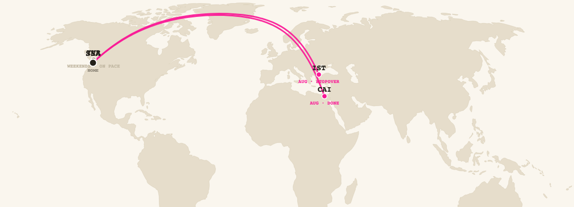 First Officer route network