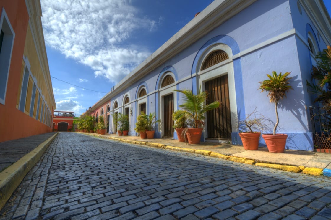 Alley in Old San Juan