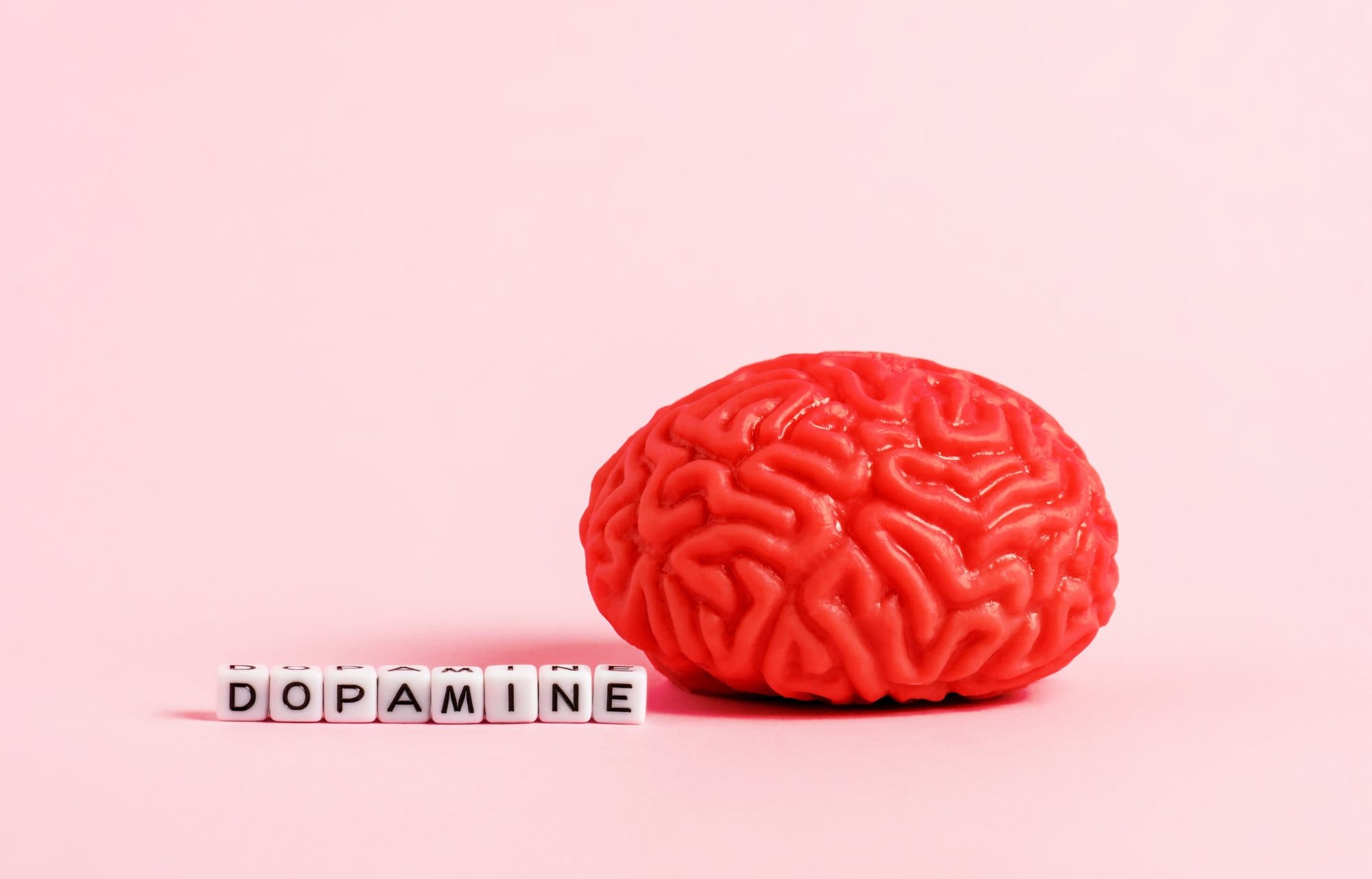 Dopamine Neurotransmitter and Brain Health Concept