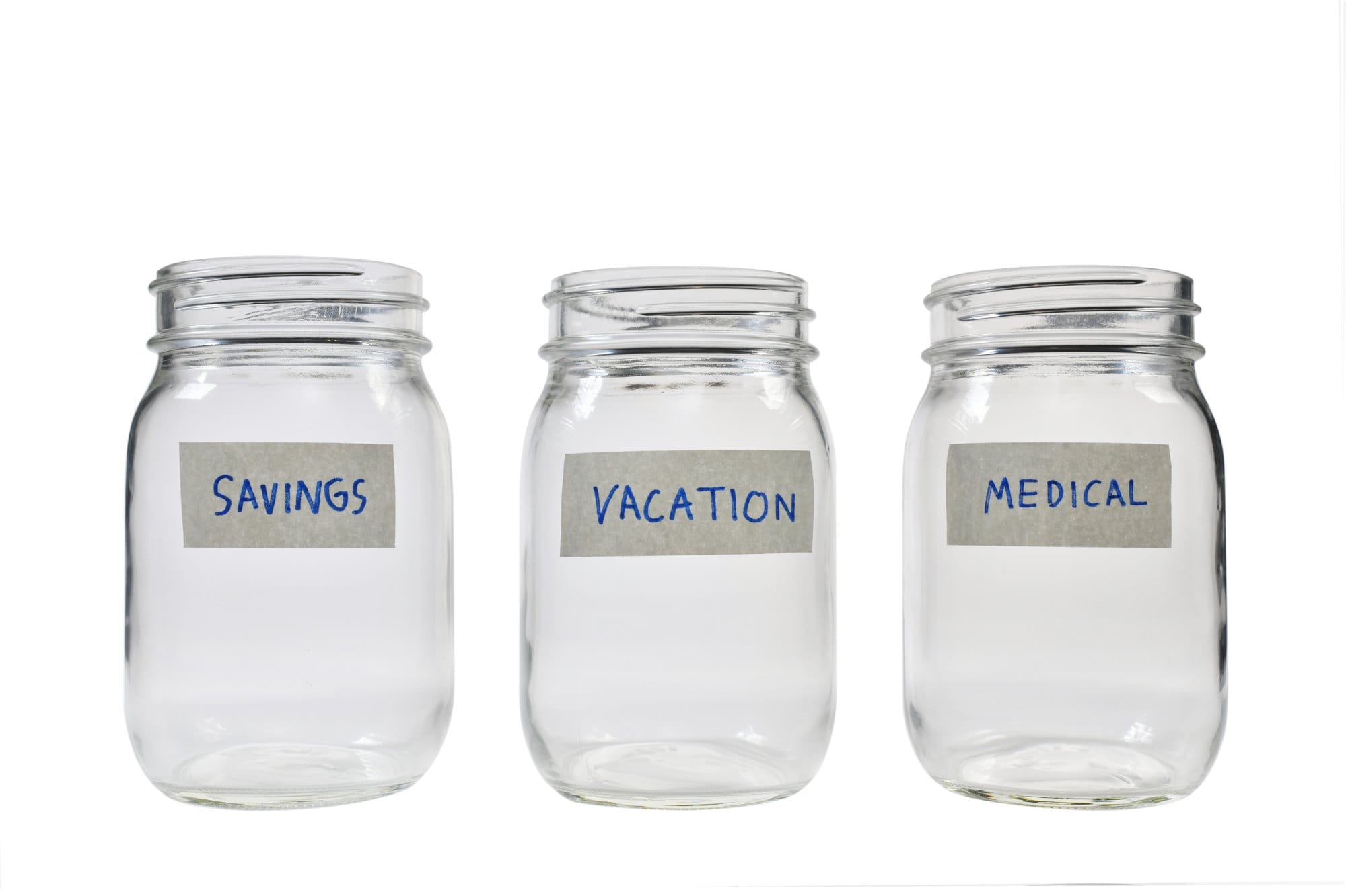 Savings Jars For Vacation Medical and Home